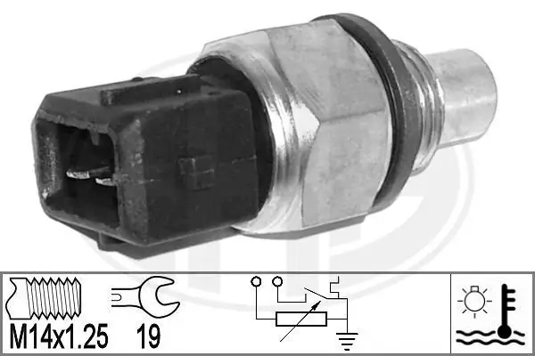 Sensor, Kühlmitteltemperatur ERA 330874