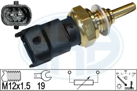 Sensor, Kühlmitteltemperatur ERA 331025 Bild Sensor, Kühlmitteltemperatur ERA 331025