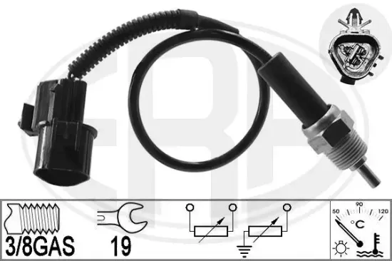 Sensor, Kühlmitteltemperatur ERA 331028 Bild Sensor, Kühlmitteltemperatur ERA 331028