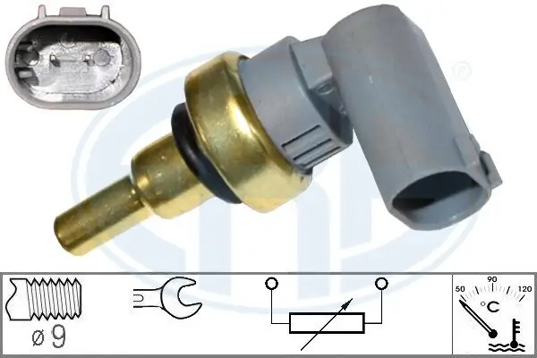 Sensor, Kühlmitteltemperatur ERA 331029