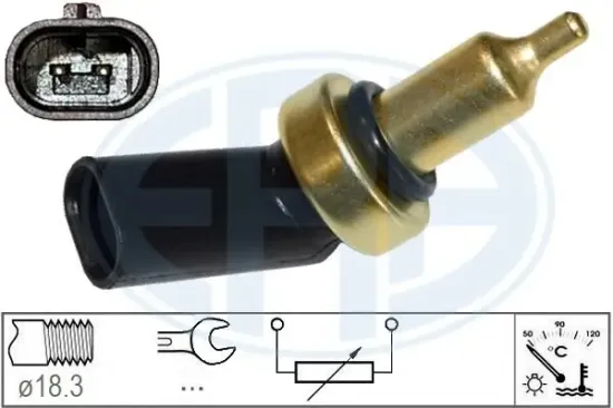 Sensor, Kühlmitteltemperatur ERA 331067 Bild Sensor, Kühlmitteltemperatur ERA 331067