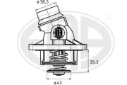 Thermostat, Kühlmittel ERA 350328A