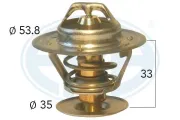 Thermostat, Kühlmittel ERA 350400A