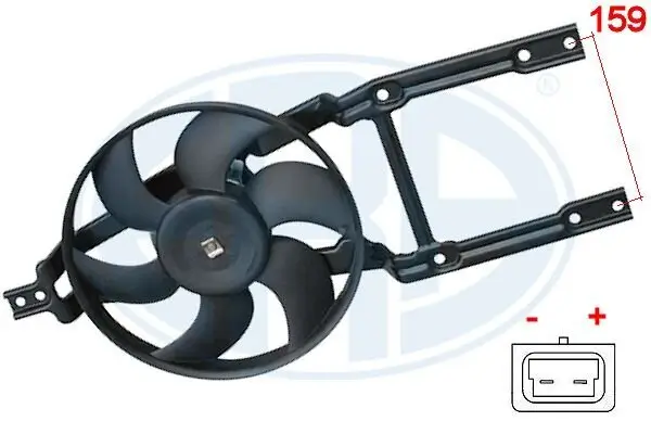 Lüfter, Motorkühlung 12 V ERA 352053