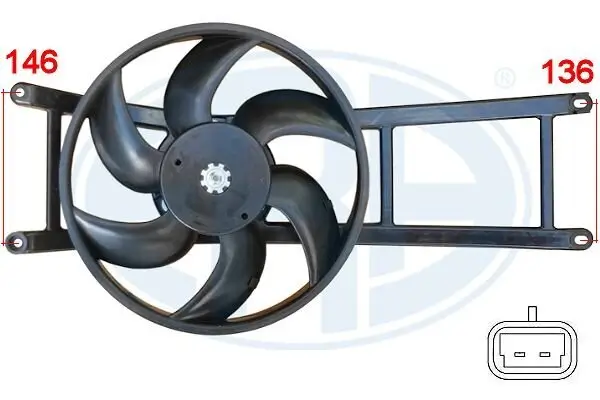 Lüfter, Motorkühlung 12 V ERA 352071