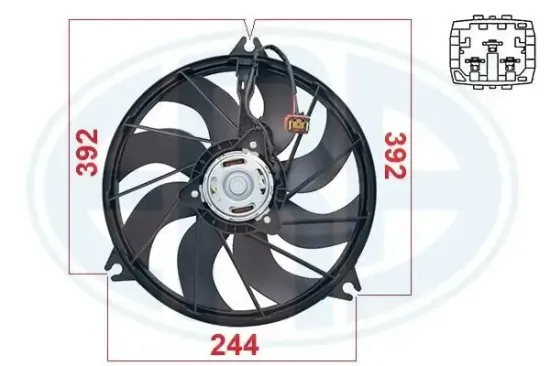 Lüfter, Motorkühlung 12 V ERA 352079 Bild Lüfter, Motorkühlung 12 V ERA 352079