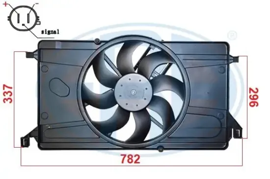 Lüfter, Motorkühlung 12 V ERA 352140 Bild Lüfter, Motorkühlung 12 V ERA 352140