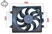 Lüfter, Motorkühlung 12 V ERA 352147