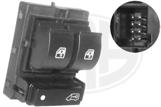 Schalter, Fensterheber vorne links ERA 662408 Bild Schalter, Fensterheber vorne links ERA 662408