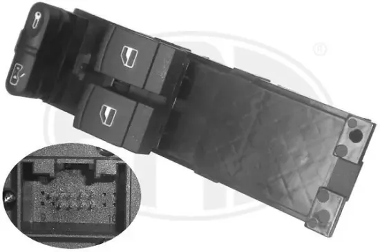 Schalter, Fensterheber vorne links ERA 662409 Bild Schalter, Fensterheber vorne links ERA 662409