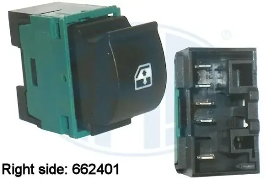 Schalter, Fensterheber vorne links ERA 662487 Bild Schalter, Fensterheber vorne links ERA 662487