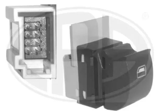 Schalter, Fensterheber vorne rechts ERA 662502 Bild Schalter, Fensterheber vorne rechts ERA 662502