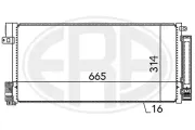 Kondensator, Klimaanlage ERA 667004