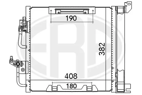 Kondensator, Klimaanlage ERA 667019