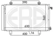 Kondensator, Klimaanlage ERA 667035