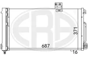 Kondensator, Klimaanlage ERA 667050