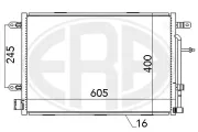 Kondensator, Klimaanlage ERA 667052