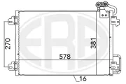 Kondensator, Klimaanlage ERA 667127