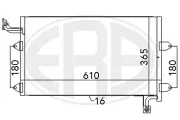 Kondensator, Klimaanlage ERA 667138