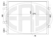 Kondensator, Klimaanlage ERA 667156