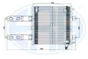 Kondensator, Klimaanlage ERA 667225