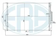 Kondensator, Klimaanlage ERA 667270