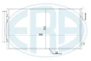 Kondensator, Klimaanlage ERA 667275