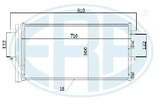 Kondensator, Klimaanlage ERA 667282
