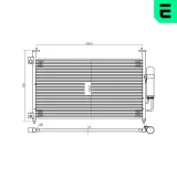 Kondensator, Klimaanlage ERA 667295