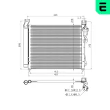 Kondensator, Klimaanlage ERA 667308