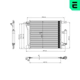 Kondensator, Klimaanlage ERA 667326