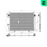 Kondensator, Klimaanlage ERA 667332