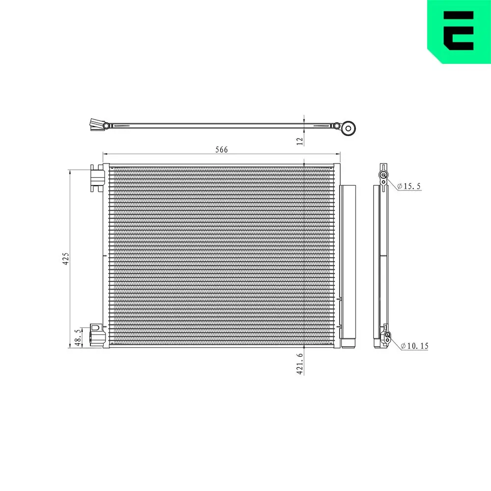 Kondensator, Klimaanlage ERA 667365