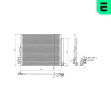 Kondensator, Klimaanlage ERA 667367