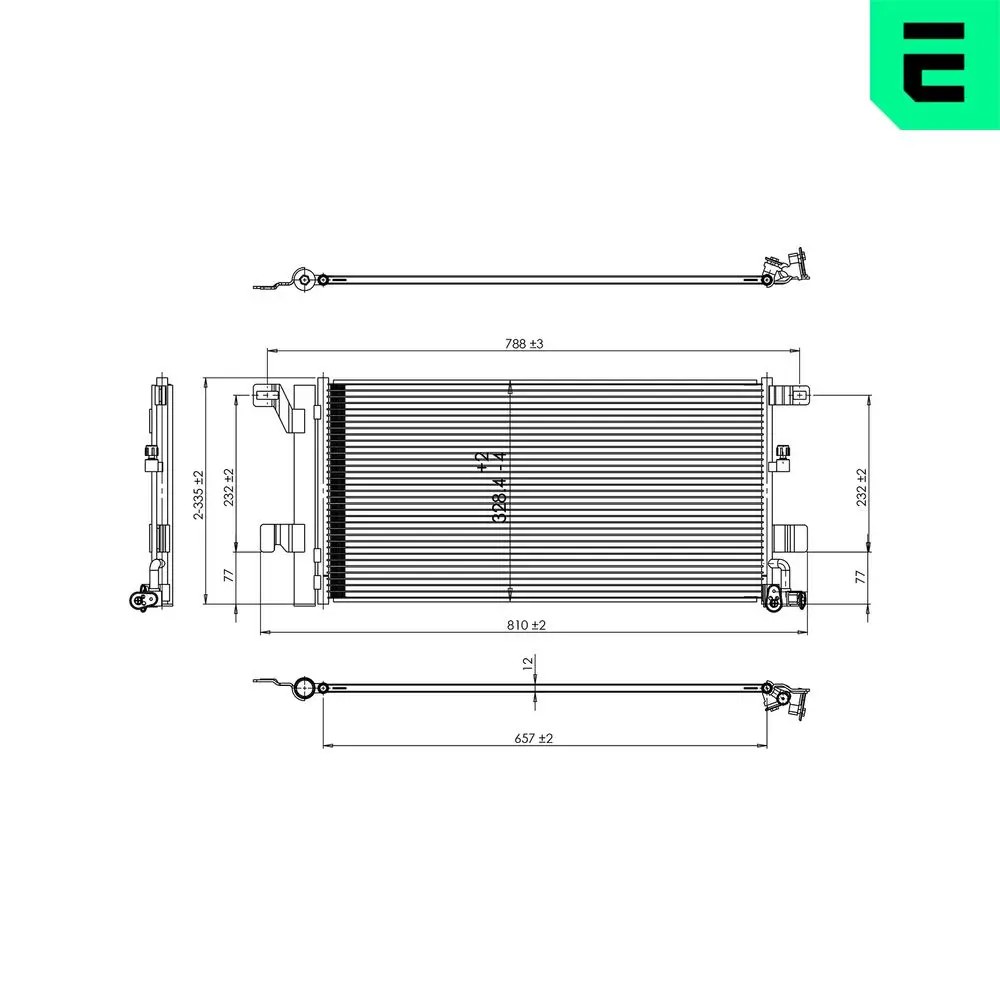 Kondensator, Klimaanlage ERA 667369