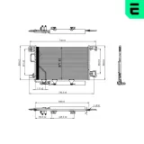 Kondensator, Klimaanlage ERA 667377