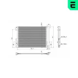 Kondensator, Klimaanlage ERA 667378