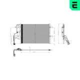 Kondensator, Klimaanlage ERA 667380