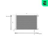 Kondensator, Klimaanlage ERA 667382