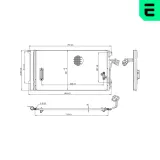 Kondensator, Klimaanlage ERA 667383