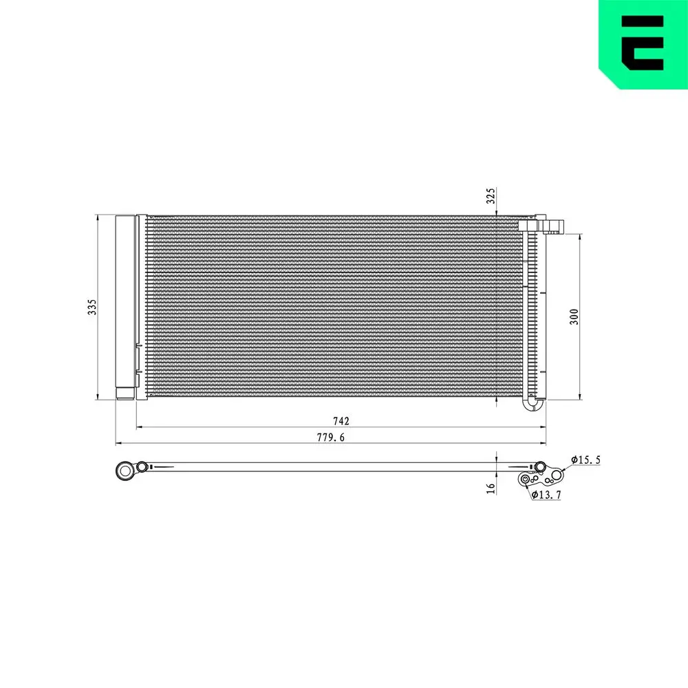 Kondensator, Klimaanlage ERA 667389