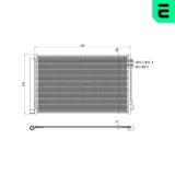 Kondensator, Klimaanlage ERA 667394