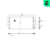 Kondensator, Klimaanlage ERA 667406