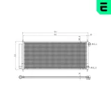 Kondensator, Klimaanlage ERA 667410