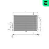 Kondensator, Klimaanlage ERA 667415