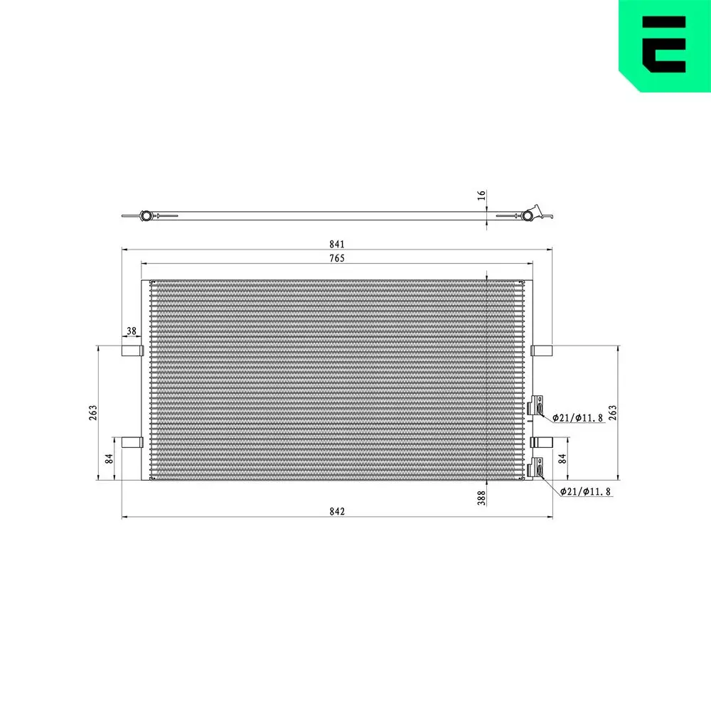 Kondensator, Klimaanlage ERA 667425
