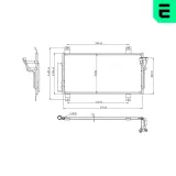 Kondensator, Klimaanlage ERA 667431