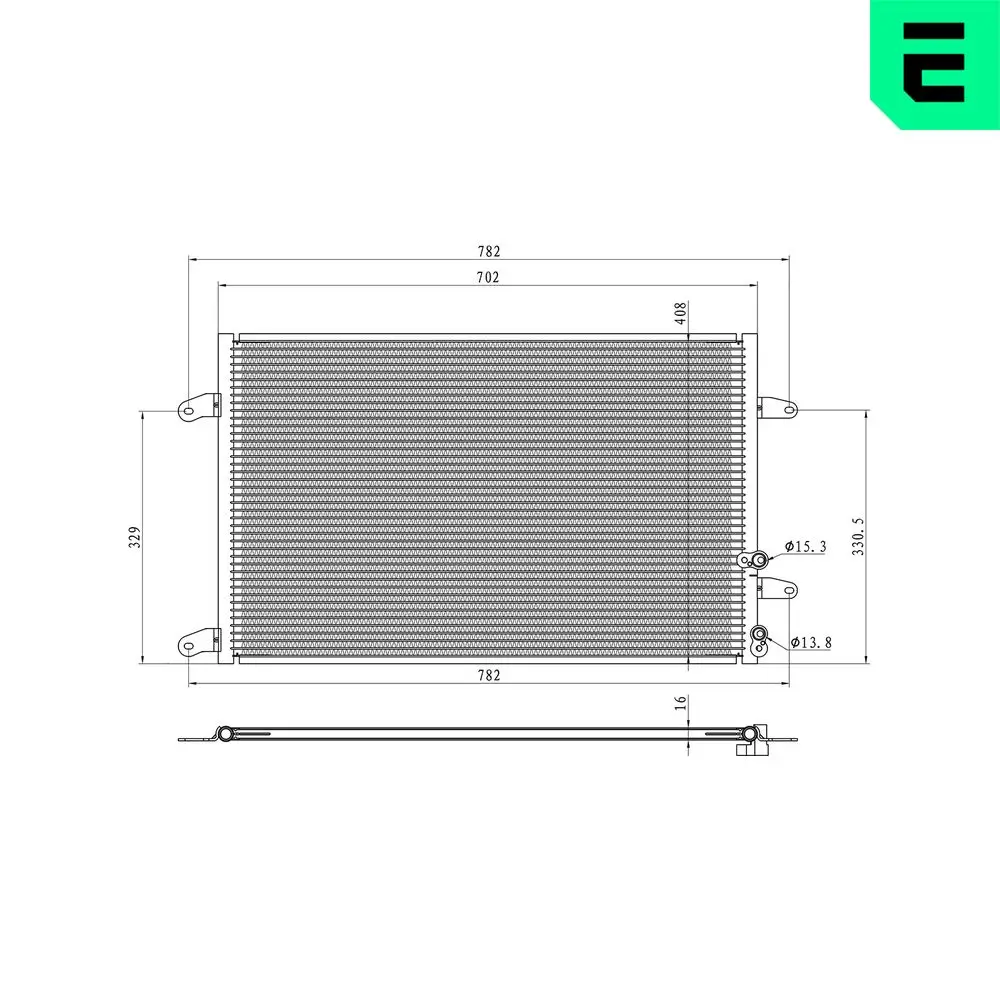 Kondensator, Klimaanlage ERA 667435