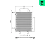 Kondensator, Klimaanlage ERA 667439