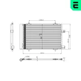Kondensator, Klimaanlage ERA 667440